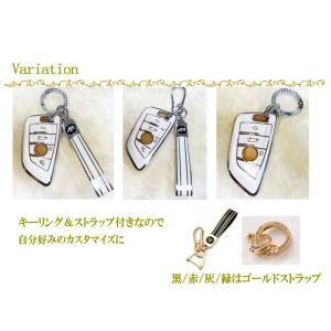 BMW用 スマートキーケース キーリング スト...の詳細画像2