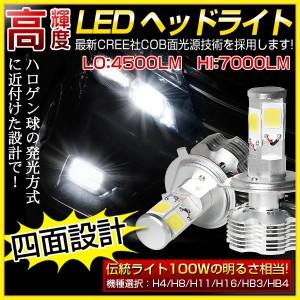 一年保証 四面発光 7000ルーメン Cree Ledヘッドライト H8 H11 H16 Hb4 純正発光 0 8秒で点灯 39w消費電力 ハロゲン100w相当 一年保証 As Leda G00 オートワン 通販 Yahoo ショッピング