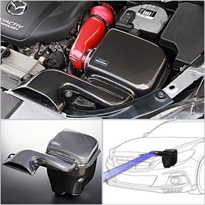BM 2FS アクセラ エアーインテーク アクセラ（BM) ディーゼル車用(BM2FS/BM2FP ) ラムエアインテーク