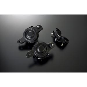 TRD 強化エンジンマウント (フロント) AE86 4A-GE TRD 強化エンジンマウント(フロント) トヨタ純正(リア) 3点セット