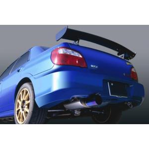 GDB・GDA インプレッサ用 砲弾ロングマフラー！SAMURAI