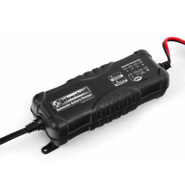オート・バッテリーチャージャー 4A/2A 自動充電器【Schwaben】
