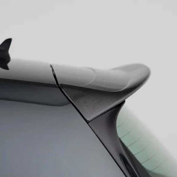 フォルクスワーゲン ゴルフ7R／GTI カーボン・ハッチスポイラーエクステンション【ECS Tuni...