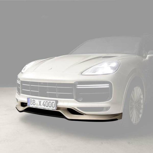 ポルシェ E3(9YA) カイエンターボ／GTS フロントリップ&amp;スプリッター【TechArt】