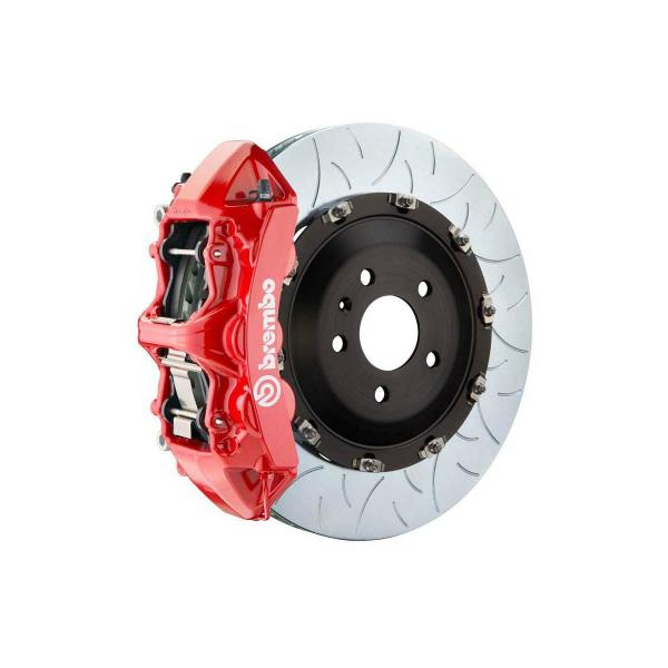 【Brembo】GT 380x34 モノブロック対向6ポッド スロット ビッグ ブレーキ キット (...