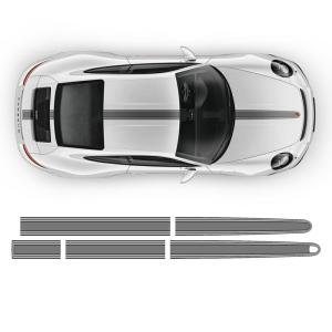 ポルシェ 911 カスタマイズ トップ&サイド デカール MARTINI ナロー