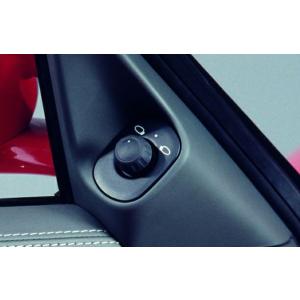 ポルシェ 997(911)／987ケイマン・ボクスター ドアミラー コントロール スイッチ マットブ...