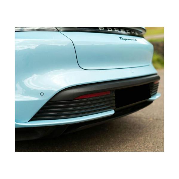 【ポルシェ純正】ポルシェ タイカン リアバンパー アッパー ディフーザー 9J1807875R