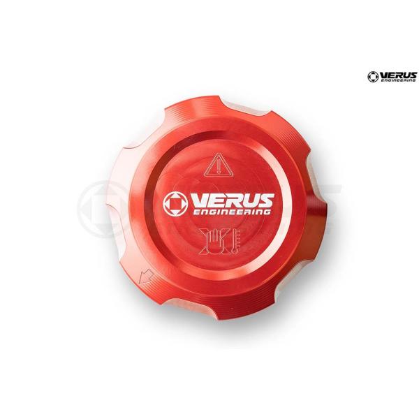 BMW M2(G87)／M3(G80)等 クーラントキャップカバー(レッド)【VERUS】