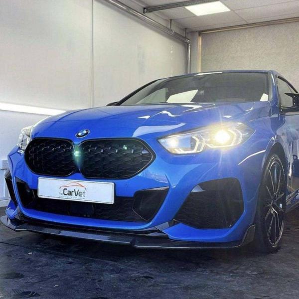 BMW M235iグランクーペ(F44) カーボン・コンペティションフロントスプリッター【Essen...
