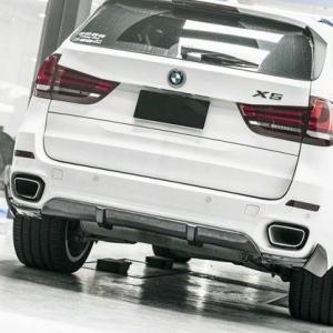 BMW X5(F15) M Performance STYLE カーボンファイバー リアディフューザ...