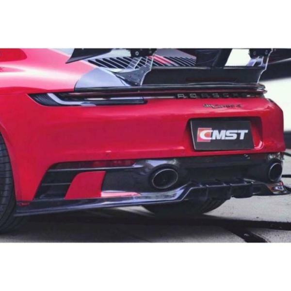 ポルシェ 992(911) カレラ／ターボ／GTS／GT3 カーボン リアディフューザー【CMST ...