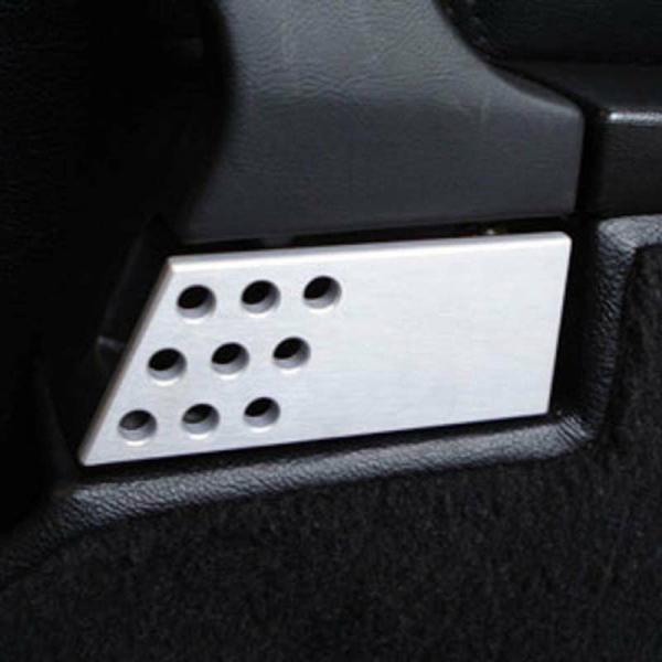 ポルシェ 993 アルミニウム・ドアハンドルセット(穴あき・シルバー)【Rennline】