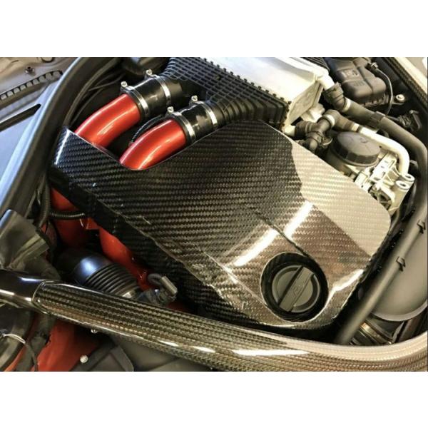 BMW 3／4シリーズ M3／M4(F80／F82／F83)カーボン エンジンカバー【Status ...