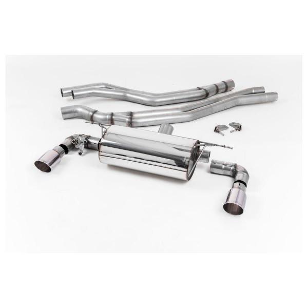 BMW M140i(F20 &amp; F21後期車)キャットバックエキゾースト(レゾネーター無)【Mill...