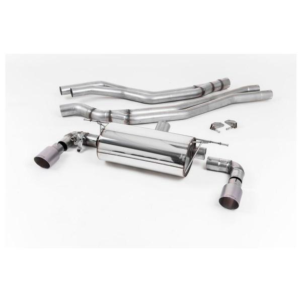 BMW M140i(F20 &amp; F21後期車)キャットバックエキゾースト(レゾネーター無)【Mill...