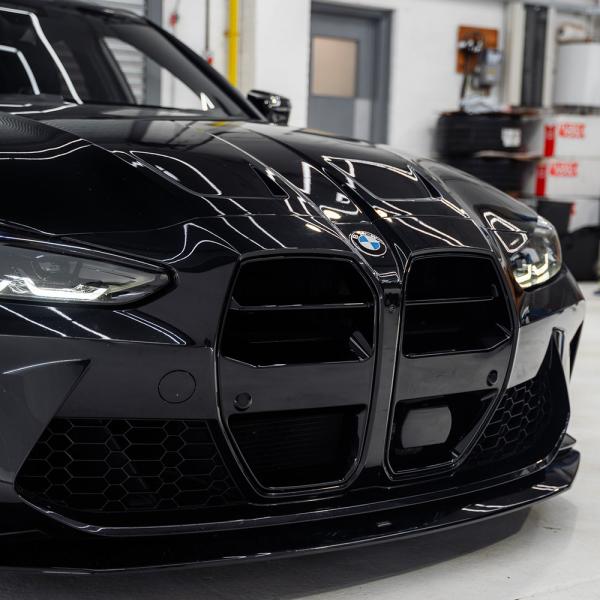 BMW M3(G80)／M4(G82)等 EVO-S グロスブラック・フロントグリル【ZAERO D...