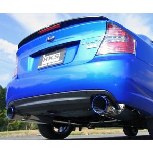 自動車関連業者直送限定 HKS スーパーターボ マフラー SUBARU スバル レガシィB4 BL9改 EJ25(TURBO) 08/06-09/05 (31029-AF004)