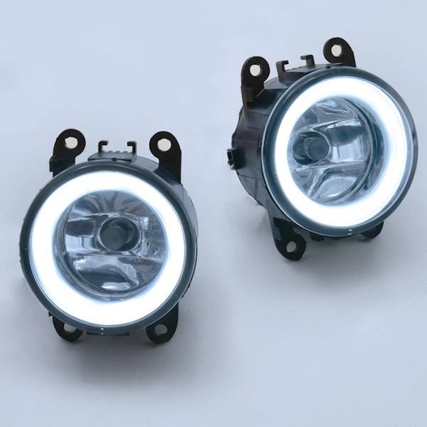 スズキ エブリイ ワゴン DA17W DA64W ホワイト LED ファイバー イカリング 付き H...