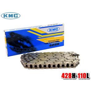 KMC レーシング 強化 チェーン 428H-110L 428-110L クリップジョイントタイプ RZ50 RV90｜autopartsys