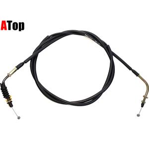 マジェスティ125 FI車用 ロングスロットルワイヤー 20cmロング