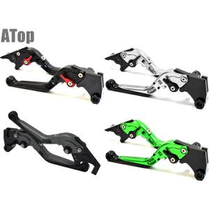 ニンジャ250 Z250 アルミレバーセット 可倒式 伸縮アジャスター付き