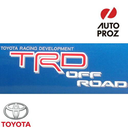 USトヨタ 純正品 TOYOTA タコマ ”TRD Offroad Package” デカール 赤文...