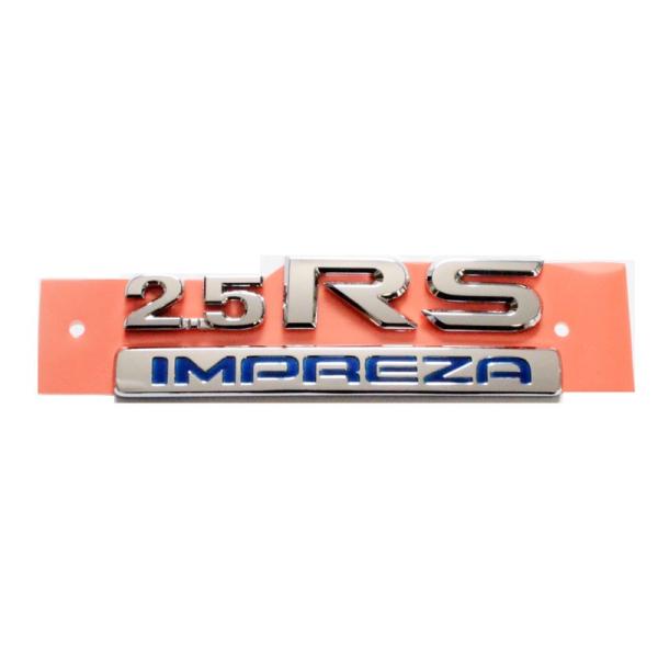 USスバル 純正品 SUBARU インプレッサ ”2.5RS IMPREZA” リアエンブレム