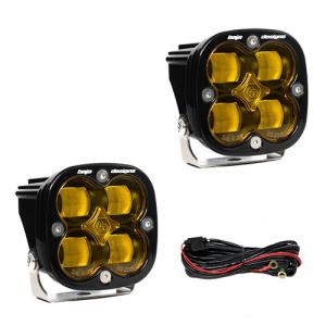 sae　フローライトセット Squadron SAE LED フォグライトキット クリア 2個 セット