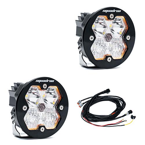 LED ドライビングコンボ ライト Squadron-R 2.0 Sport 2個 BajaDesi...