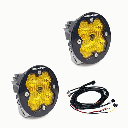 LED ワイドコーナリング ライト Squadron-R 2.0 Sport 2個 アンバー Baj...