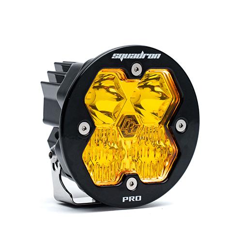 LED ドライビングコンボ ライト Squadron-R 2.0 Pro 1個 アンバー BajaD...
