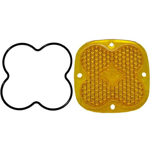 交換用レンズ Squadronシリーズ用 シーン アンバー BajaDesigns バハデザイン 正...