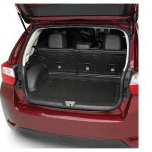 USスバル 純正品 SUBARU XV ハイブリット用 カーゴトレイ/ラゲッジマット｜autoproz-usa