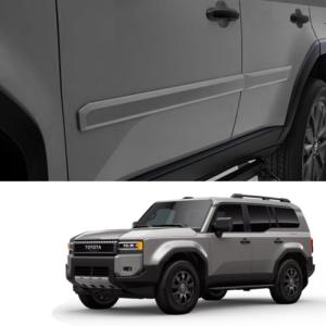 ドアエッジガード トヨタ ランクル 250 2024年式以降現行 ブラック