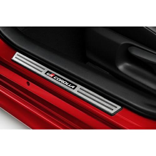 スカッフプレート GRカローラ 2023年以降現行 ドアシル プロテクター USトヨタ 純正品