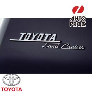 トヨタ純正 ZX リア エンブレム 75473-60220 ランドクルーザー 200系