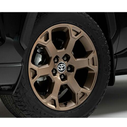 USトヨタ 純正品 ウッドランドエディション アルミホイール 1本 18インチ ブロンズ RAV4 ...