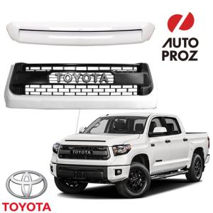 美品2021年6000キロ外トヨタタンドラ純正 フロントバンパースーパーホワイト TRD USトヨタ 純正品 TOYOTA タンドラ 2014-2017年式 TRD Pro限定