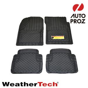 汎用 フロアマット フロアライナー WeatherTech 正規品 マット 4ピース 右ハンドル用 ブラック