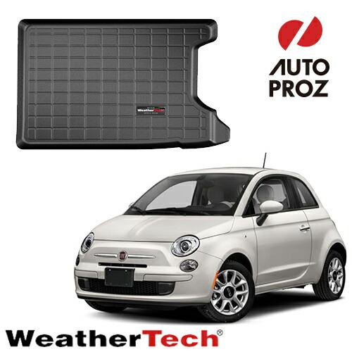 ラゲッジマット フィアット 500/500C 2016年式以降現行 カーゴトレー ブラック Weat...