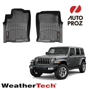 純正 JTグラディエーター 4ドア ラバーフロアマット JEEPロゴ 純正 JTグラディエーター 4ドア ラバーフロアマット JEEPロゴ
