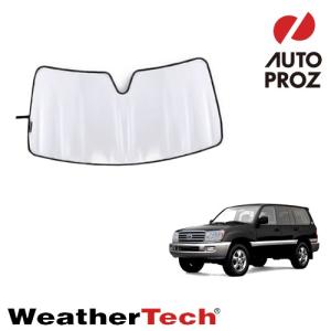 WeatherTech 正規品 トヨタ ランクル100 ランクル シグナス 1998-2007年式 フロントサンシェード