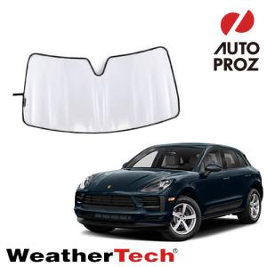 ポルシェマカンサンシェード純正2023年式 USポルシェ純正 専用設計 PORSCHEロゴ入 サンシェード 吸盤不要