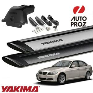 YAKIMA 正規品 BMW 3シリーズセダン E90型 フィックスポイント付き車両 スカイラインタワー ランディングパッド11×2 ジェットストリームバーS｜autoproz-usa