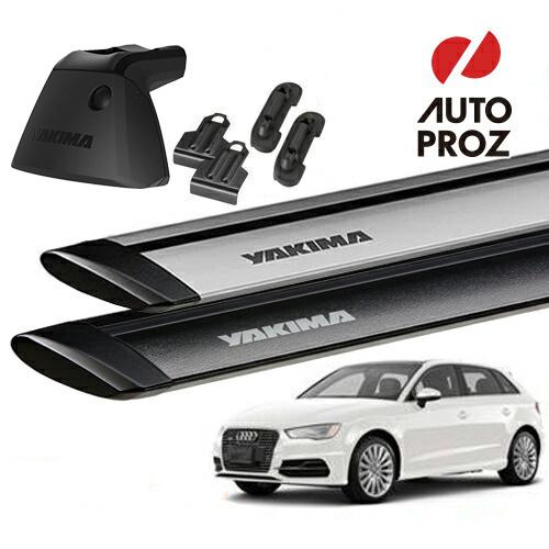 YAKIMA 正規品 Audi アウディ A3/S3/RS3 スポーツバック ベースラックセット ベ...