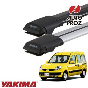 ベースラックセット レールバーSMサイズ×2 ルノー カングー ルーフレール有り車両 1997-2008年式に適合 YAKIMA 正規品