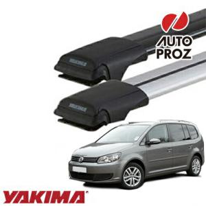 ベースキャリア フォルクスワーゲン トゥーラン 1T 2003-2015年 ルーフレール有り車両に適合 レールバー XL LG セット YAKIMA ヤキマ 正規品
