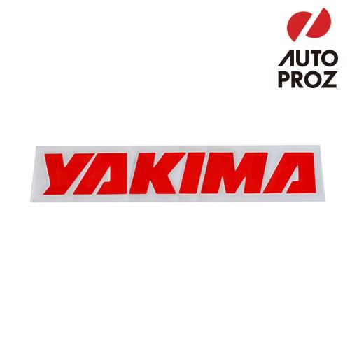 YAKIMA 正規品 レッド ロゴ ステッカー デカール ステッカー/シール Sサイズ