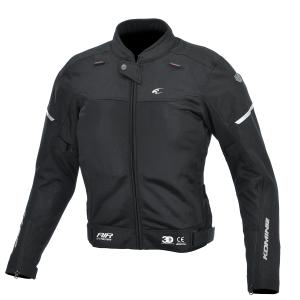 JK-158 コミネ KOMINE 2022年春夏モデル Protect  Rider Mesh Jacket 黒 6XLBサイズ JP店